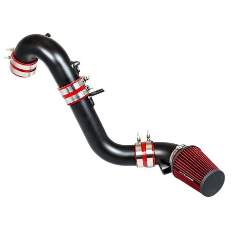 RTUNES RACING BLACK PIPE COLD AIR INTAKE + FILTER Compatible For 13-15 Acura ILX / 12-15 Honda Civic Si 2.4L L4