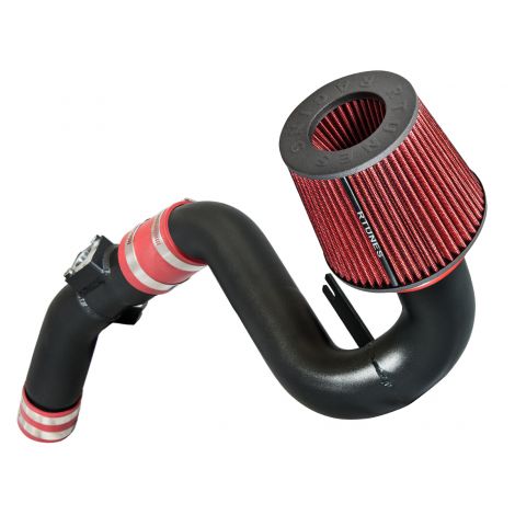 RTUNES RACING BLACK PIPE COLD AIR INTAKE + FILTER Compatible For 16-21 HONDA CIVIC 1.5L TURBO (EXCL. SI MODEL)