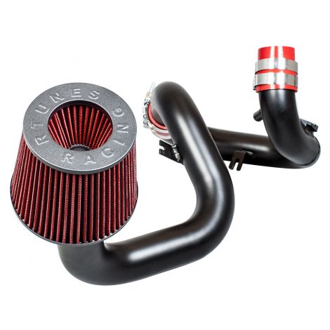RTUNES RACING BLACK PIPE COLD AIR INTAKE + FILTER Compatible For 04-06 Scion xA xB / 00-05 Toyota Echo 1.5L I4