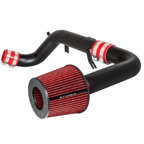 RTUNES RACING BLACK PIPE COLD AIR INTAKE + FILTER Compatible For 07-10 Scion tC 2.4L I4