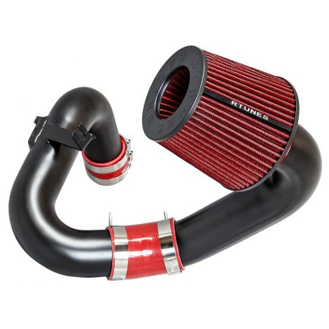 RTUNES RACING BLACK PIPE COLD AIR INTAKE + FILTER Compatible For 00-05 Toyota Celica GT/GTS 1.8L I4