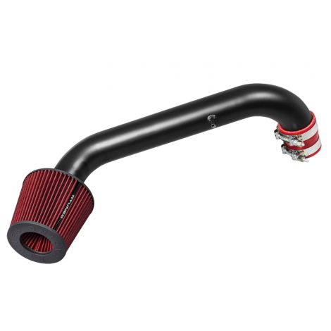 RTUNES RACING BLACK PIPE SHORT RAM AIR INTAKE + FILTER Compatible For 96-00 Honda Civic DX/LX/CX 1.6L I4