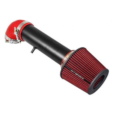 RTUNES RACING BLACK PIPE SHORT RAM AIR INTAKE + FILTER Compatible For Jeep 97-02 Cherokee / 97-04 Grand Cherokee 4.0L L6