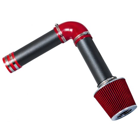 RW SERIES - MATTE BLACK PIPE RED - SHORT RAM INTAKE Compatible For 04-08 ACURA TL/RL