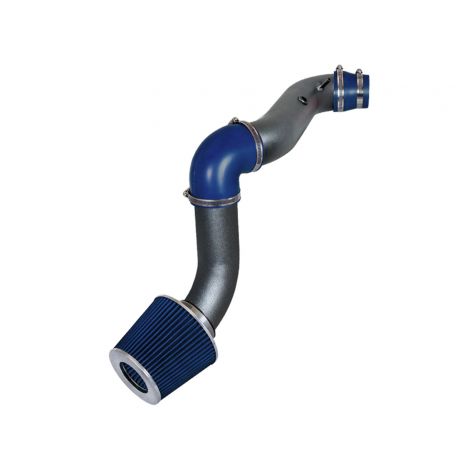 RW SERIES - MATTE BLACK PIPE BLUE - SHORT RAM INTAKE Compatible For 04-08 CHEVY AVEO